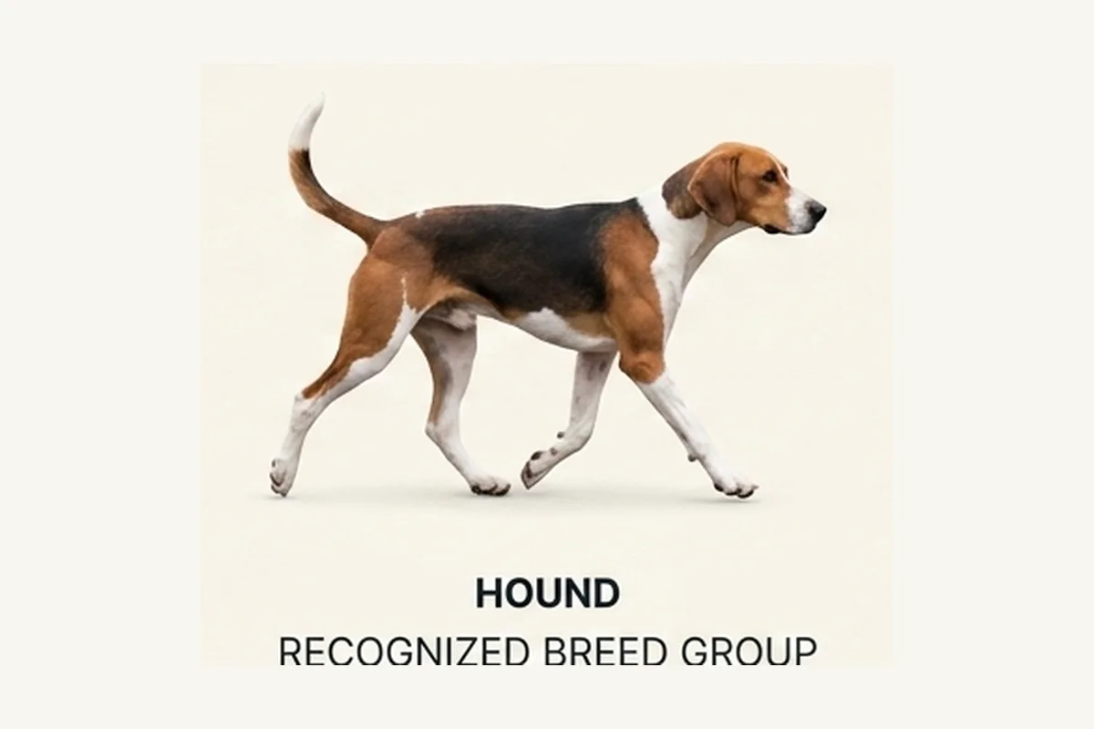 American Foxhound dog