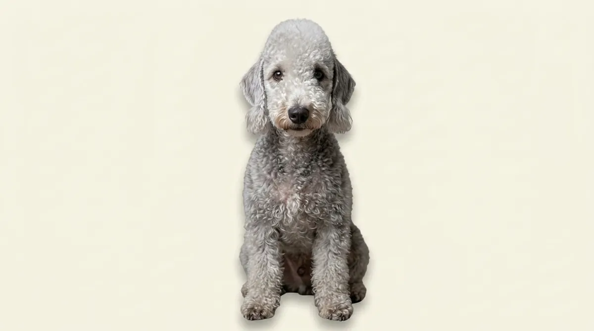 Bedlington Terrier dog