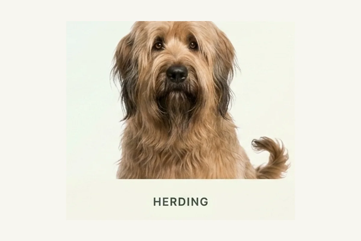 Briard dog