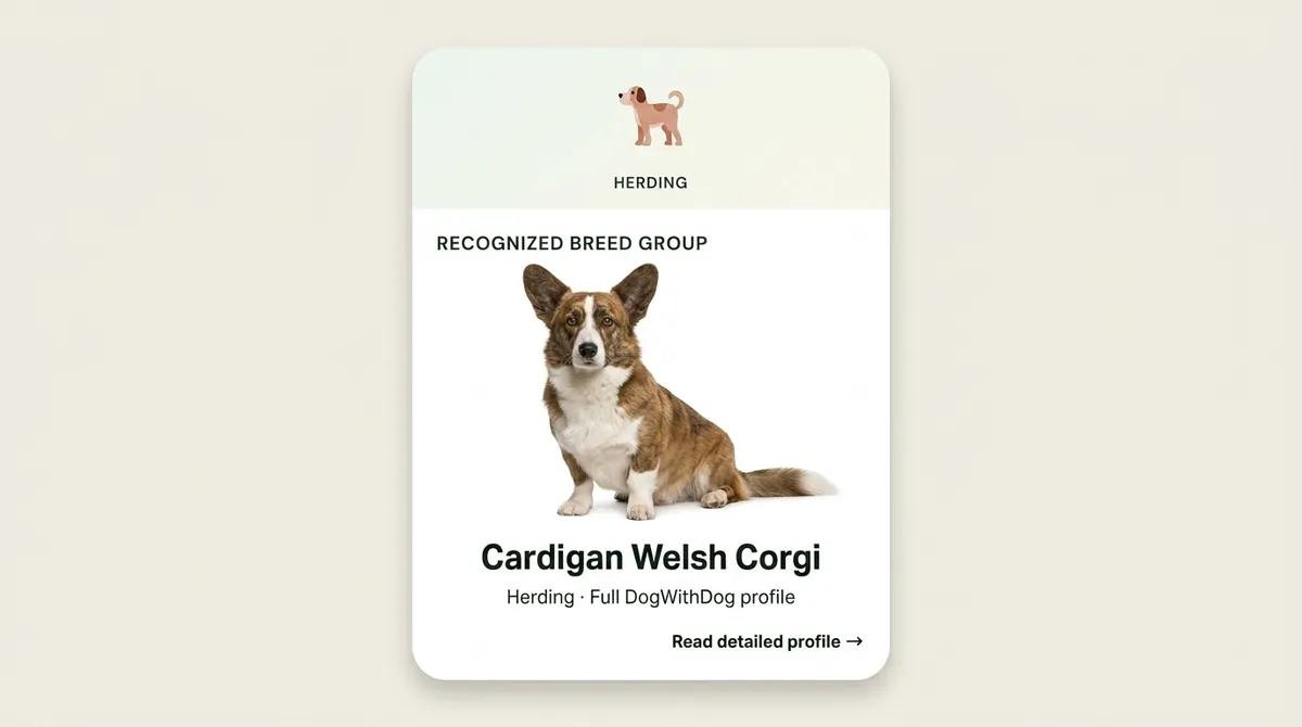 Cardigan Welsh Corgi dog