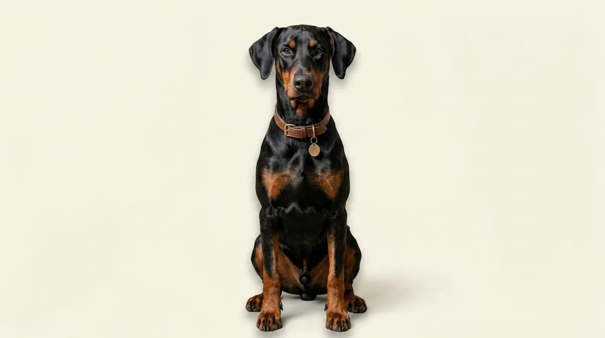 Doberman Pinscher dog
