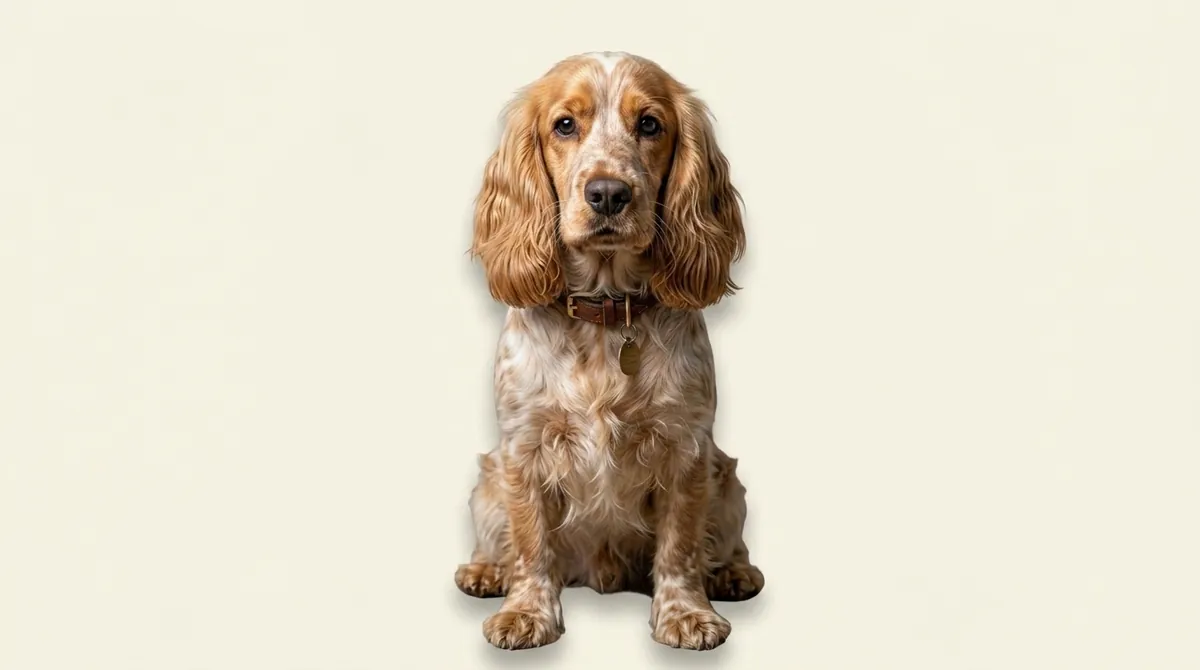 English Cocker Spaniel dog