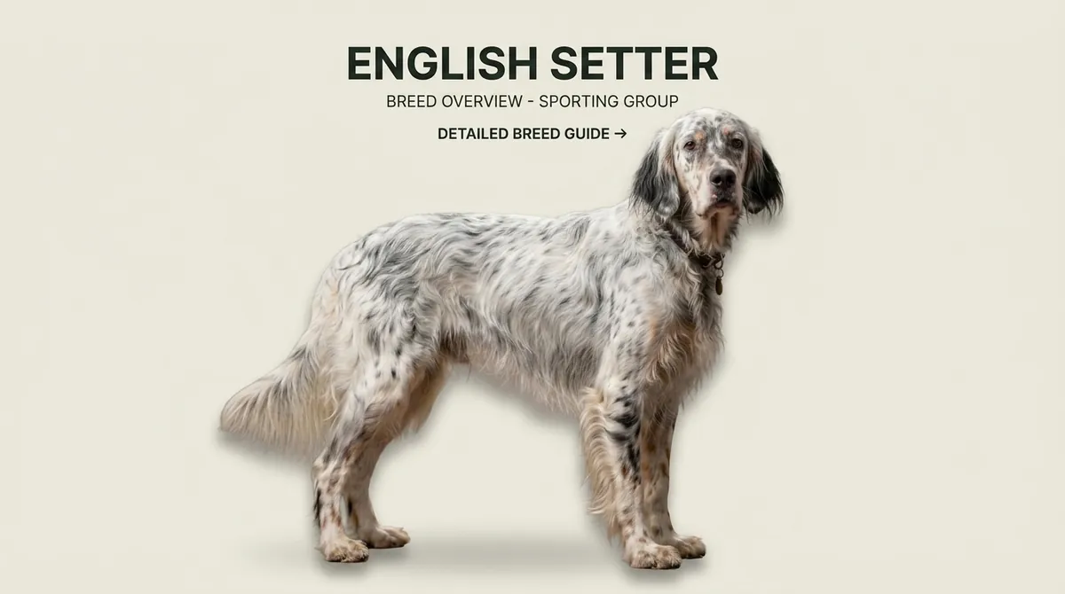 English Setter dog