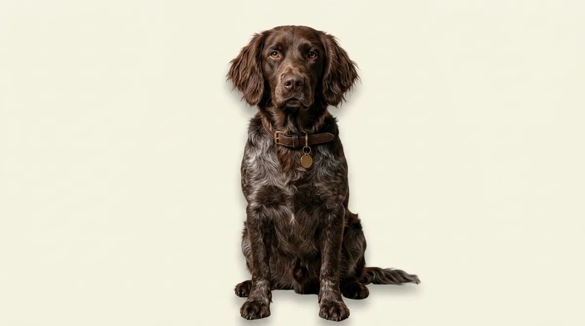 German Longhaired Pointer dog