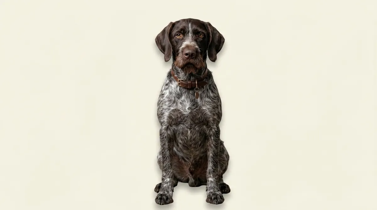 German Wirehaired Pointer dog