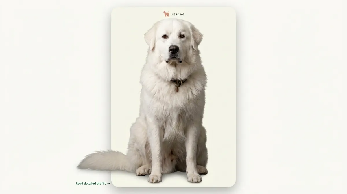 Great Pyrenees dog
