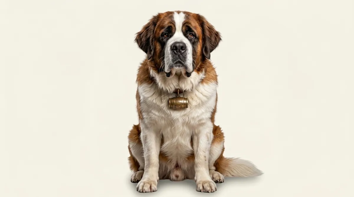 Saint Bernard dog