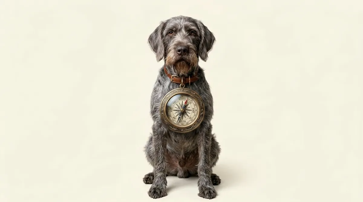 Slovakian Wirehaired Pointer dog