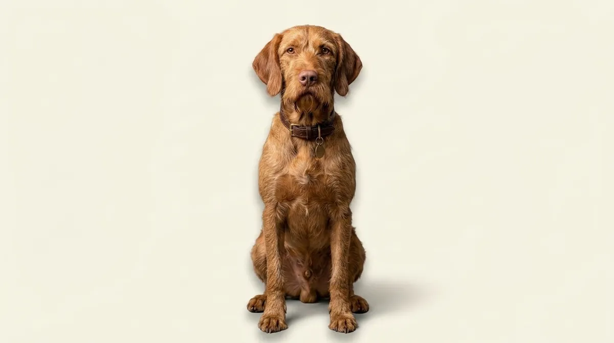 Wirehaired Vizsla dog